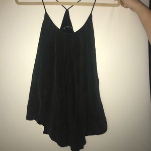 BACKSTAGE cross back tank top